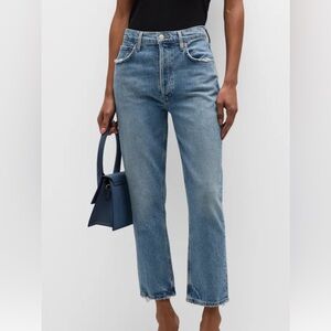 AGOLDE Riley High Rise Straight Crop Jeans size 33
